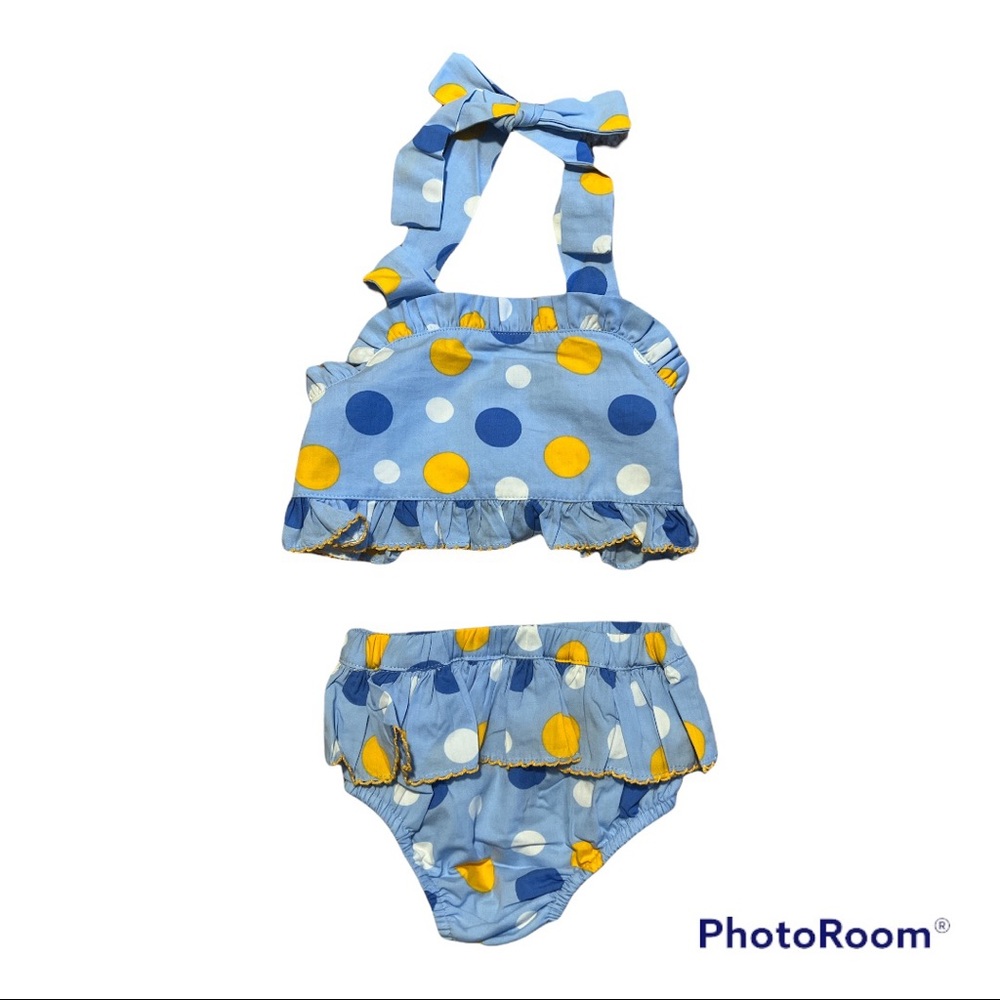 Adorable Polka Dot Baby Bikini